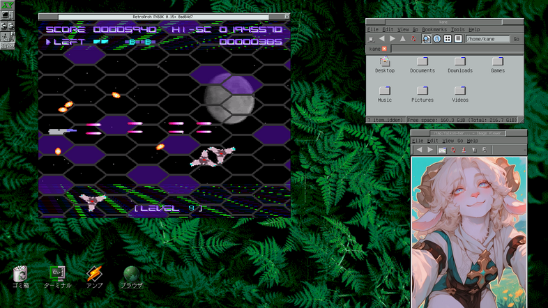 I managed to recreate sx-window almost accurately inside of pekwm!