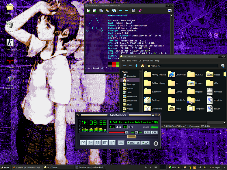 xfce4 arch linux