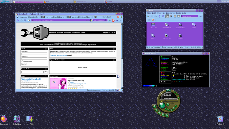 JWM Hypnospace theme using NO GTK